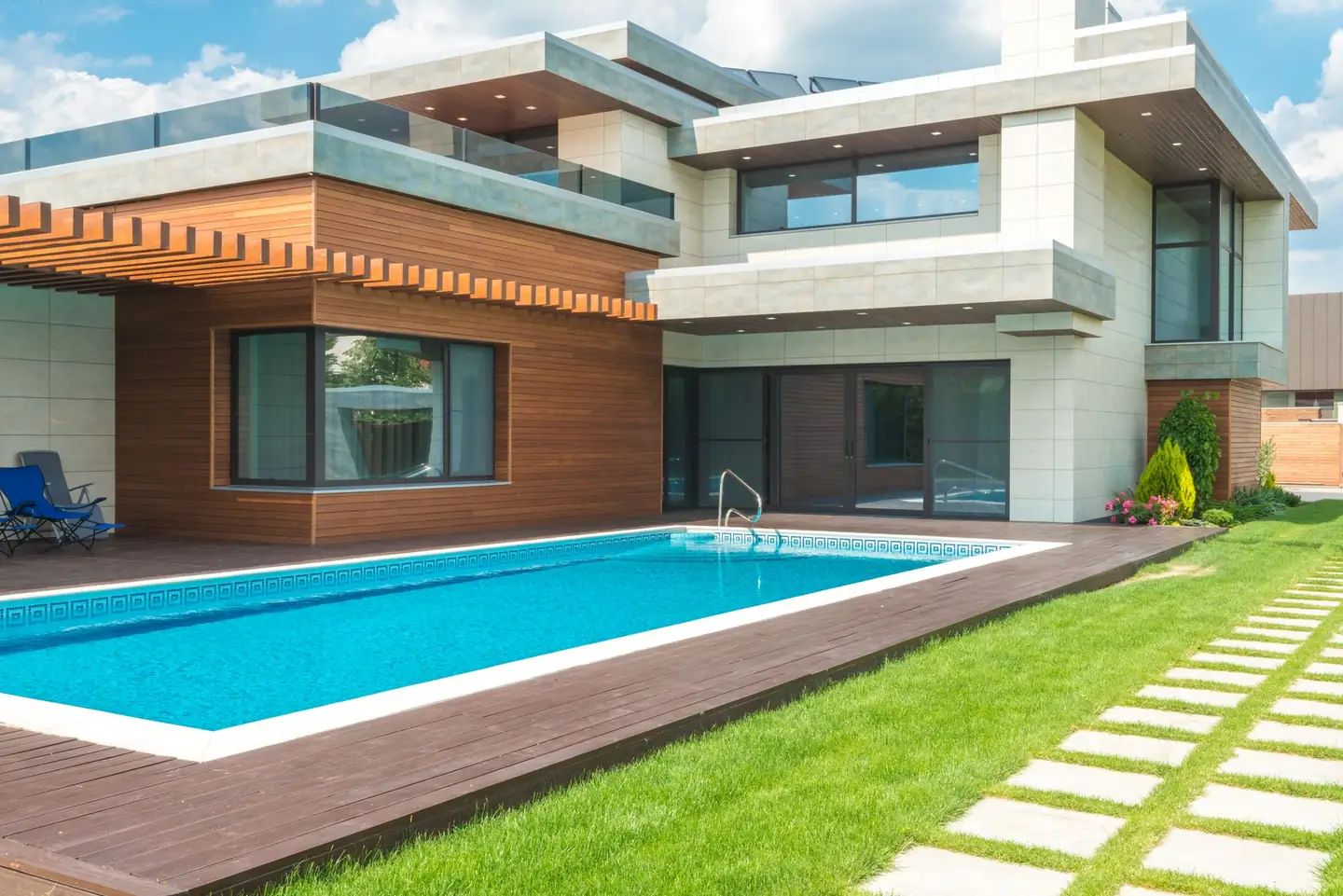 Swimming pool built in Shooters Hill, NSW